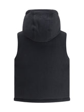 GUCCI 42  reversible bouclé wool gilet