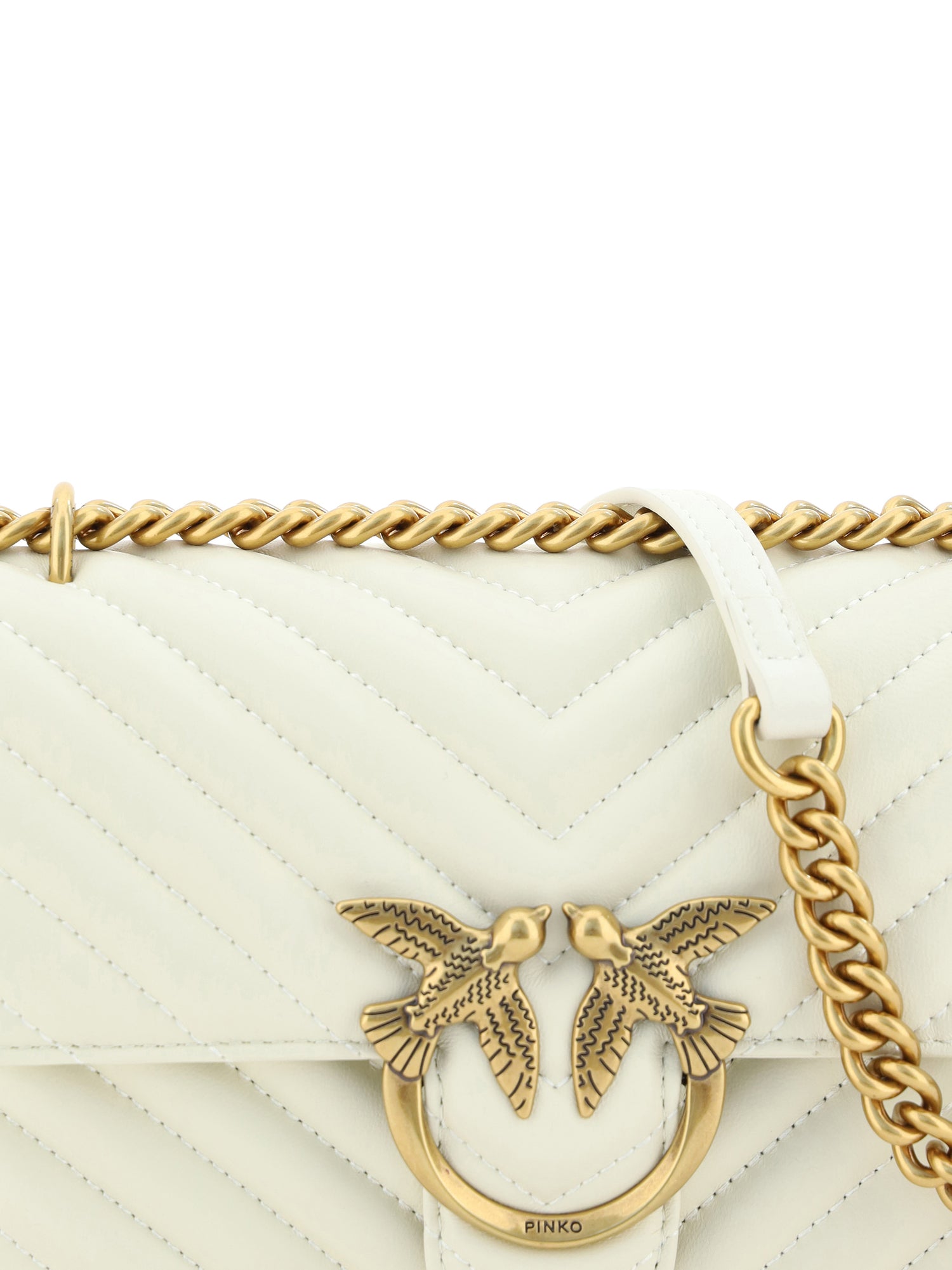 PINKO OS mini love shoulder bag