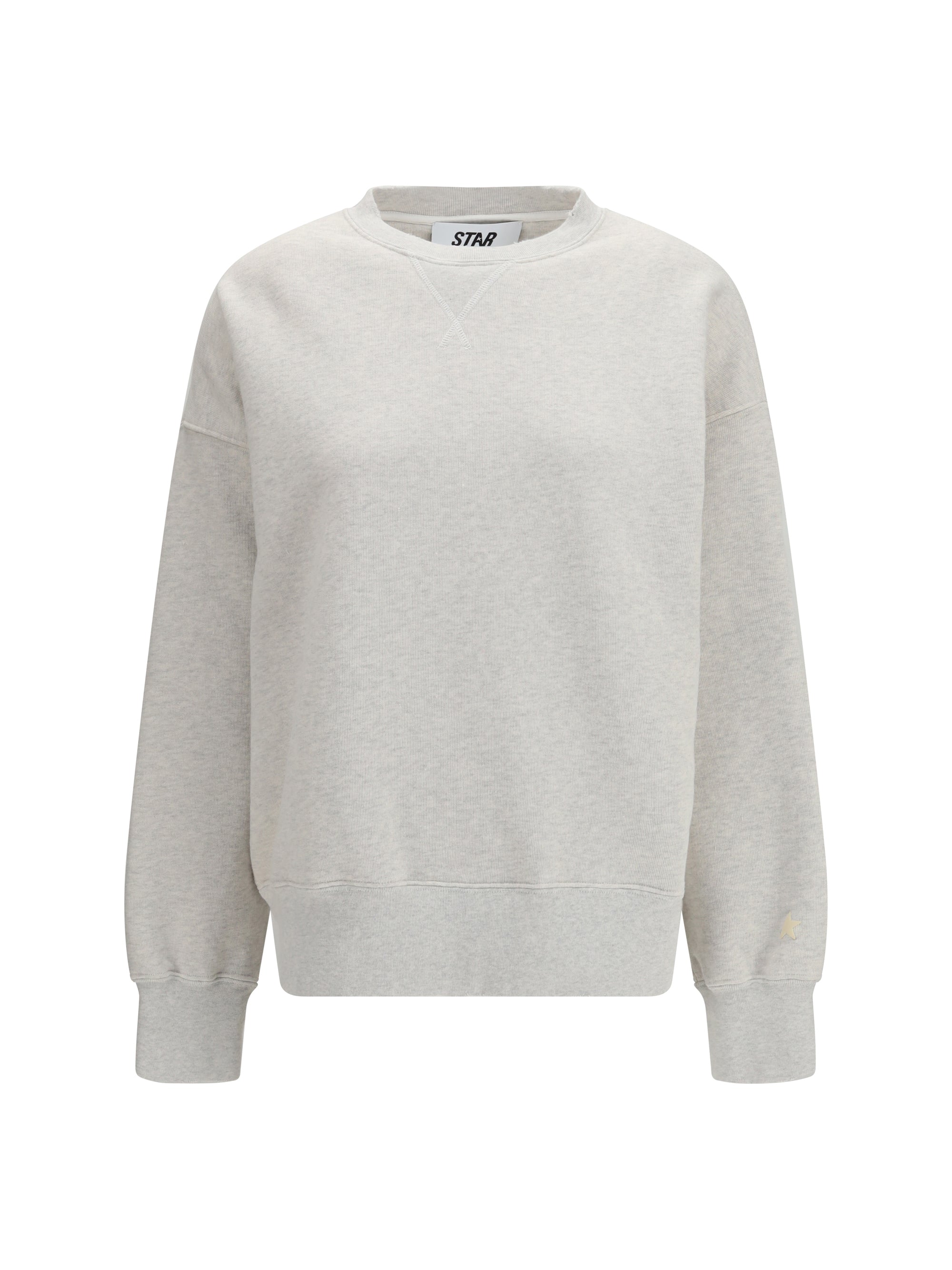 unisex star sweatshirt in cotton