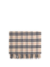 BURBERRY OS check wool blanket