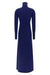 long cashmere dress