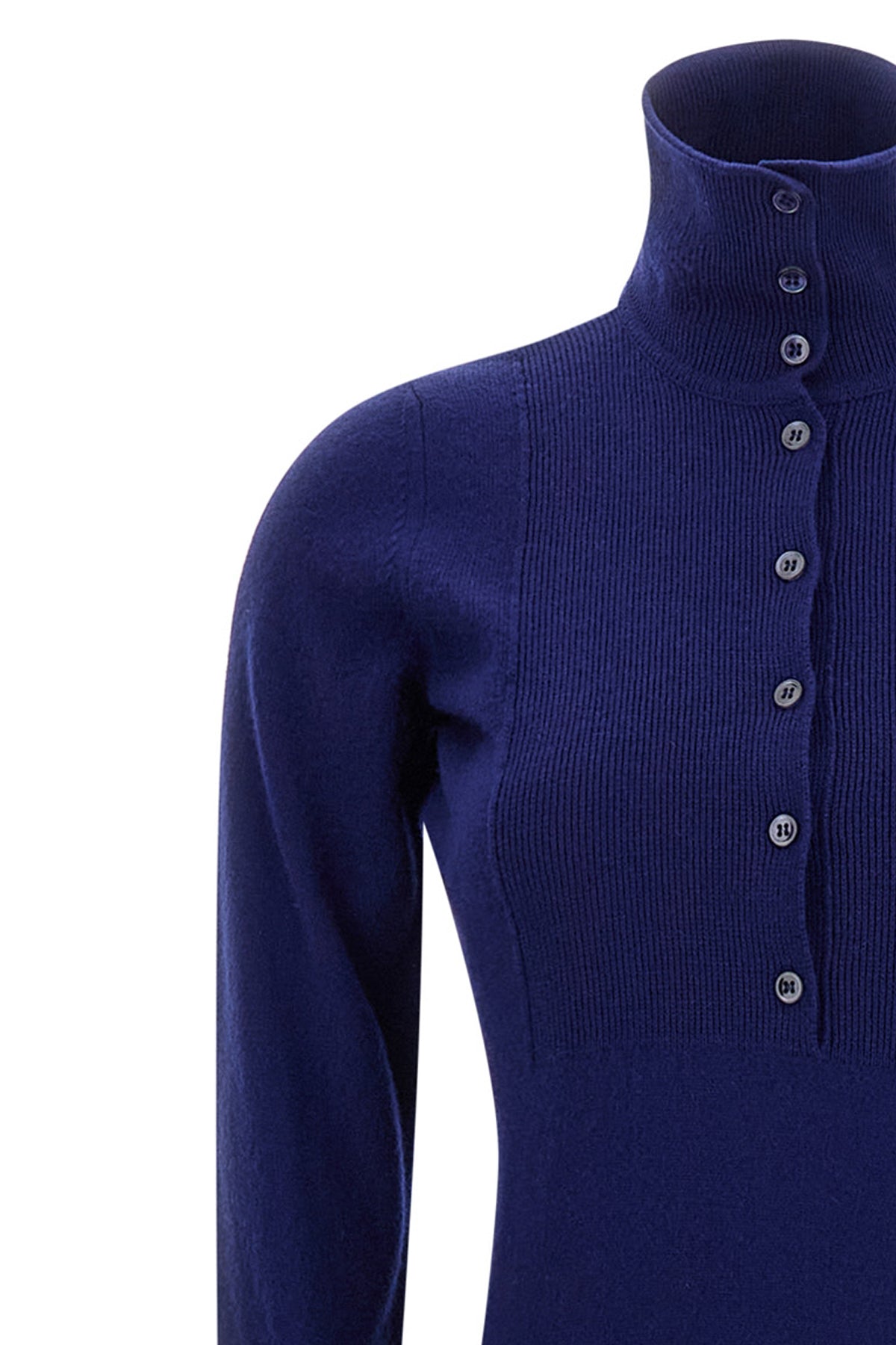 long cashmere dress