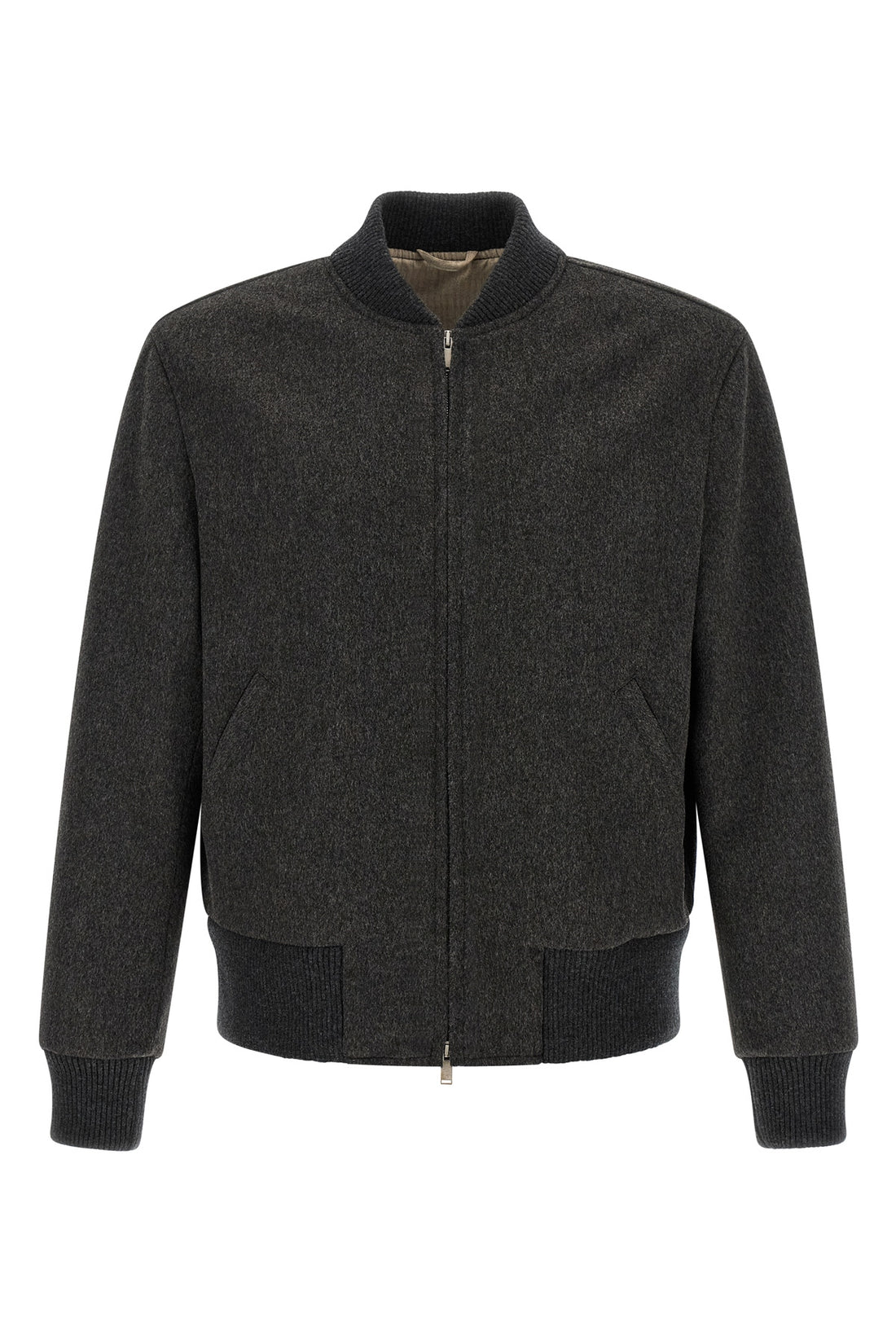 LARDINI 48 the lardini wool bomber jacket