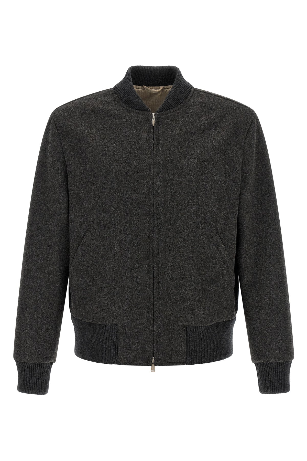 the lardini wool bomber jacket