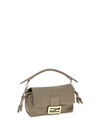 small baguette soft nappa leather handbag
