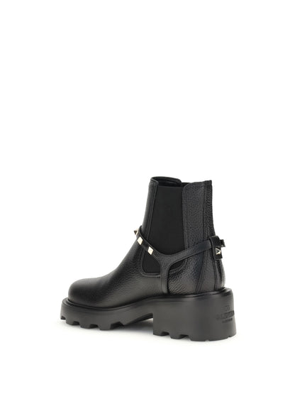leather ankle boots