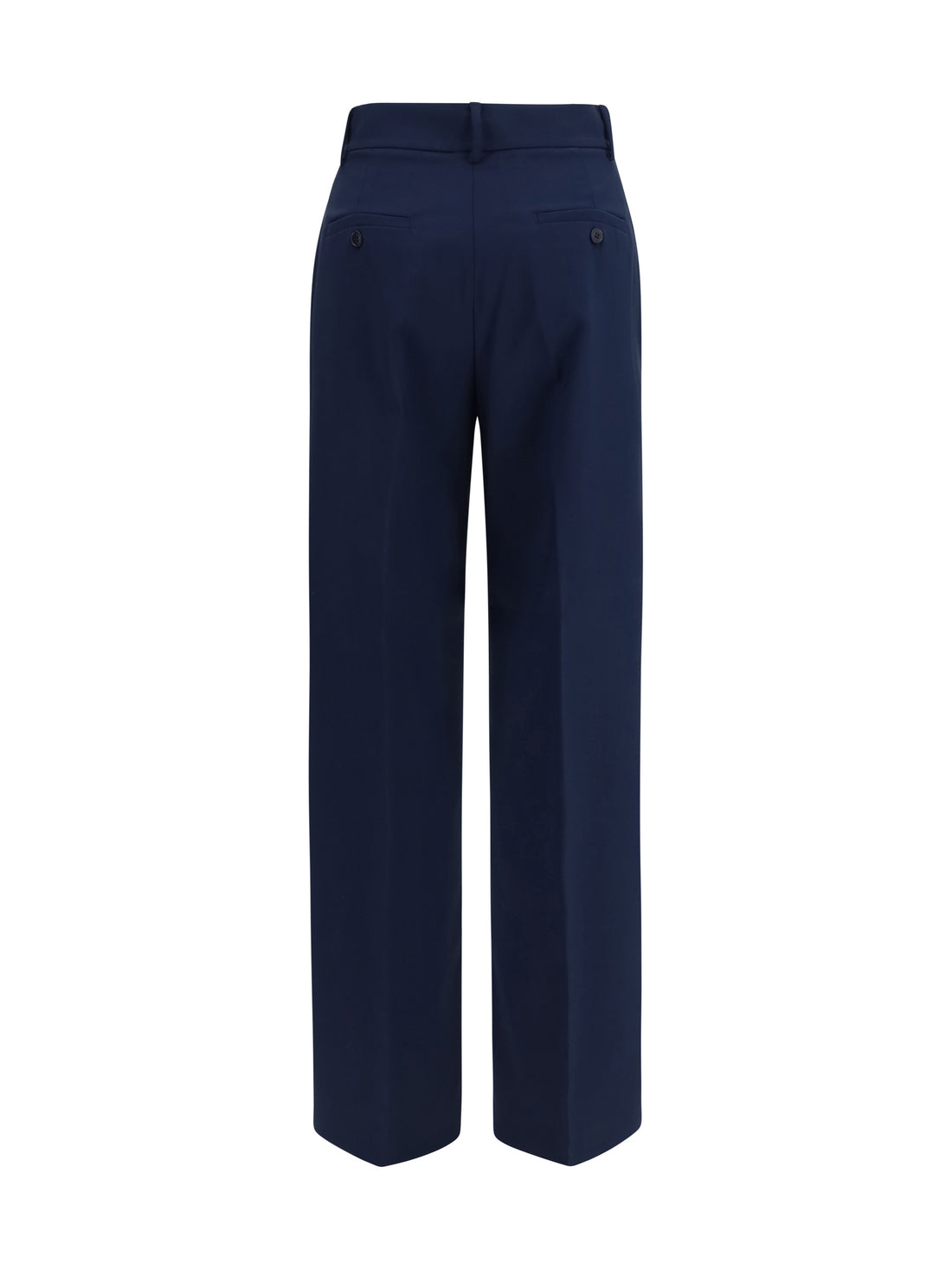 MAX MARA WEEKEND 34 stretch wool palazzo trousers
