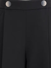 GIORGIO ARMANI 40 silk crepe cady one-dart pants
