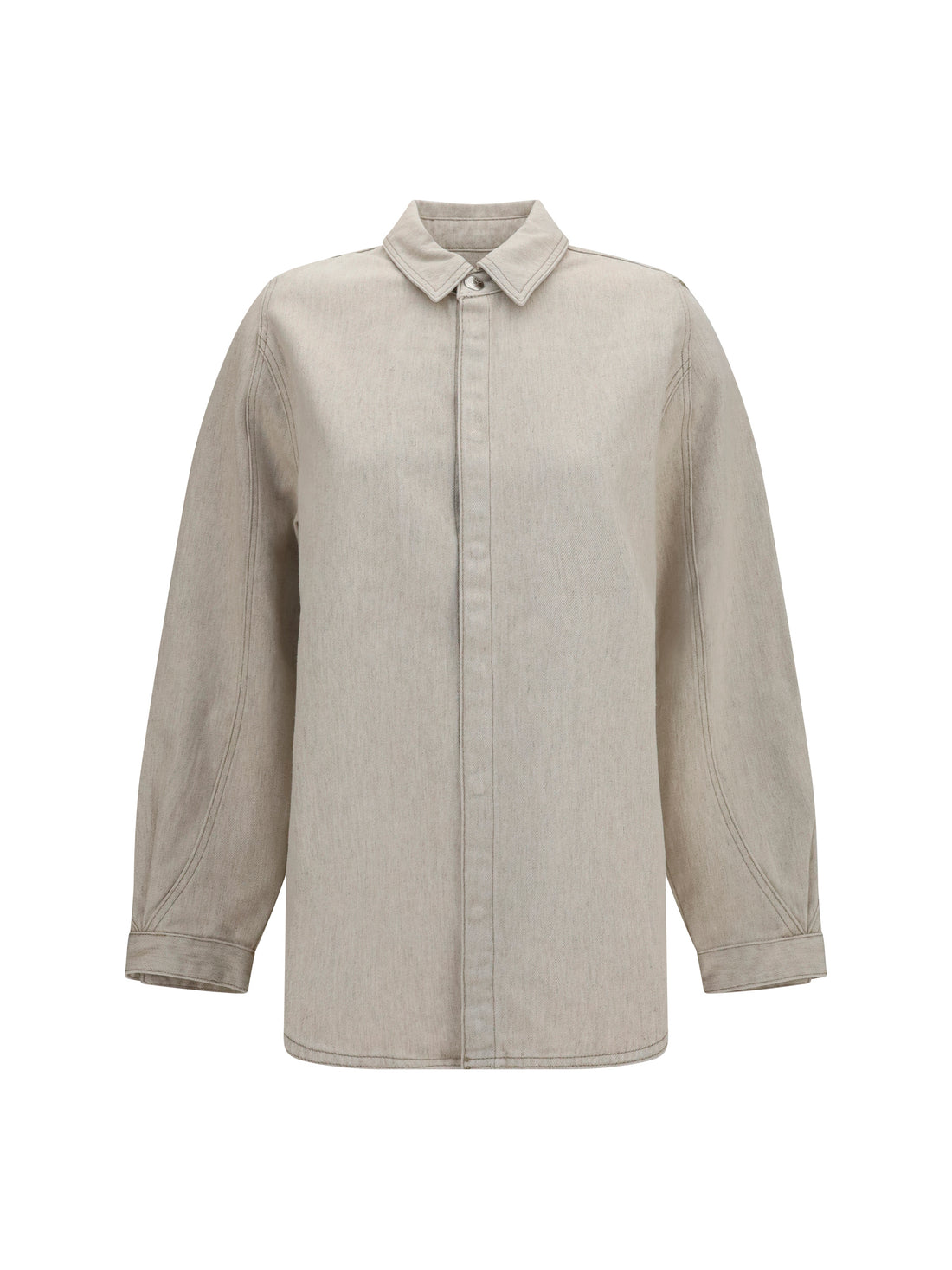 JACQUEMUS 40 amelo-de-nîmes denim shirt