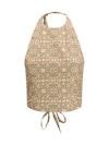 sleeveless halter top