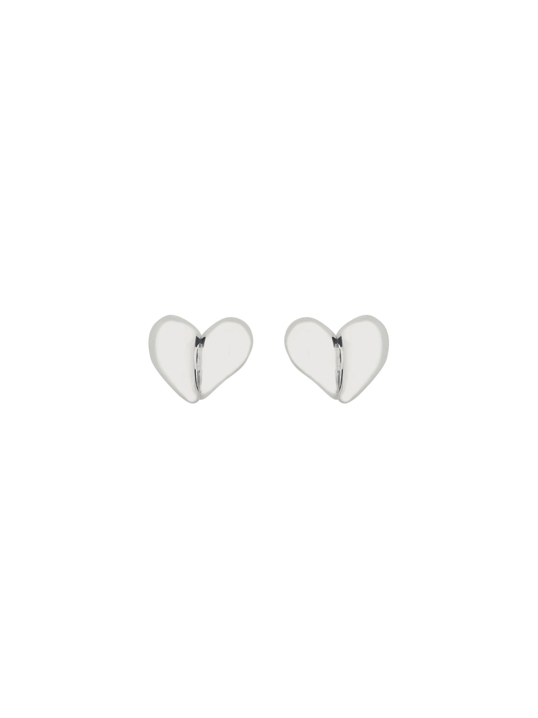 BOTTEGA VENETA OS heart-shaped earrings 