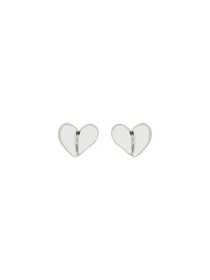 BOTTEGA VENETA OS heart-shaped earrings 
