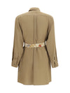 silk crêpe de chine shirt dress
