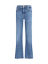 7FOR 24 dojo tailorless flare jeans
