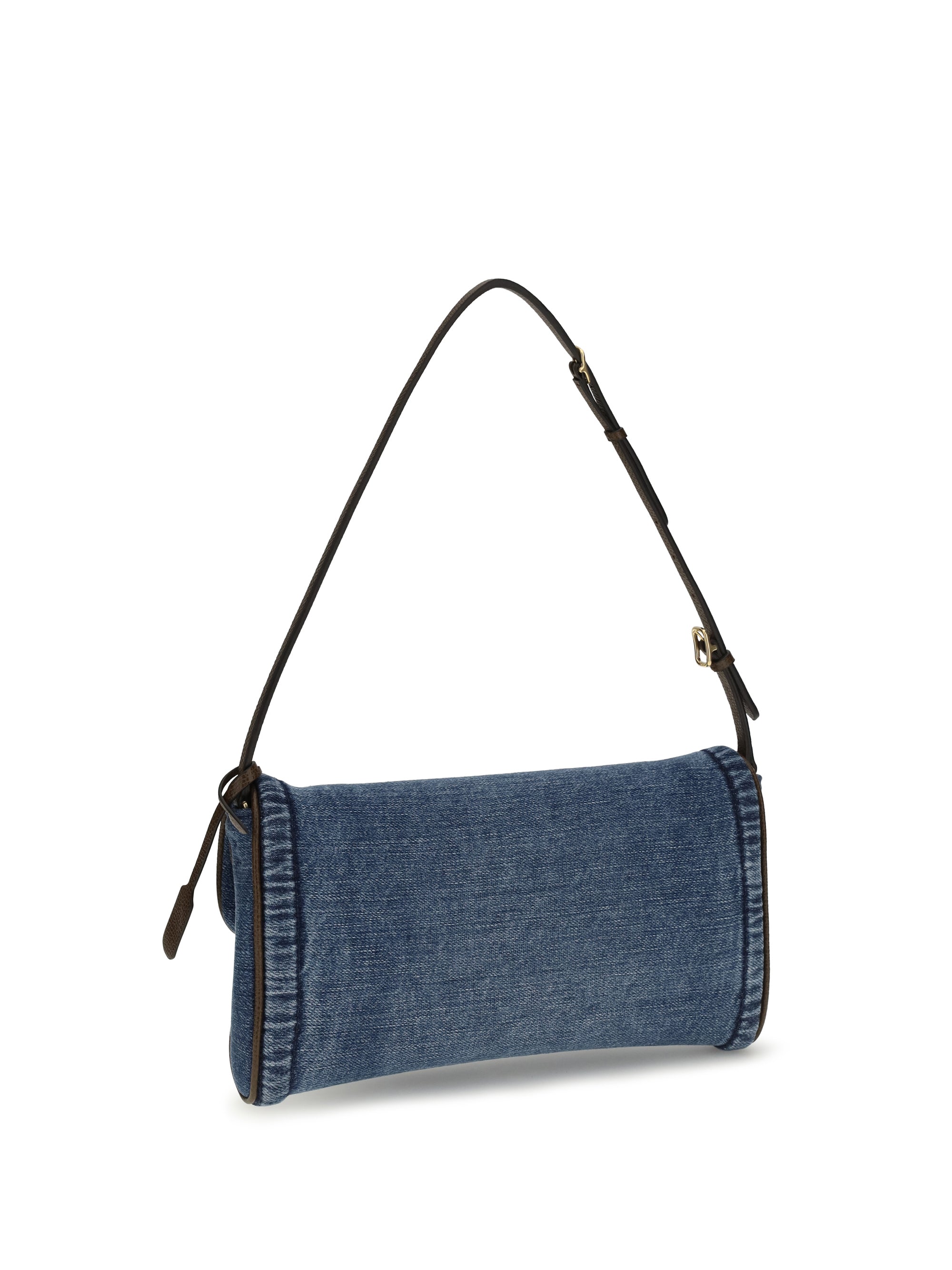 devain small shoulder bag in denim