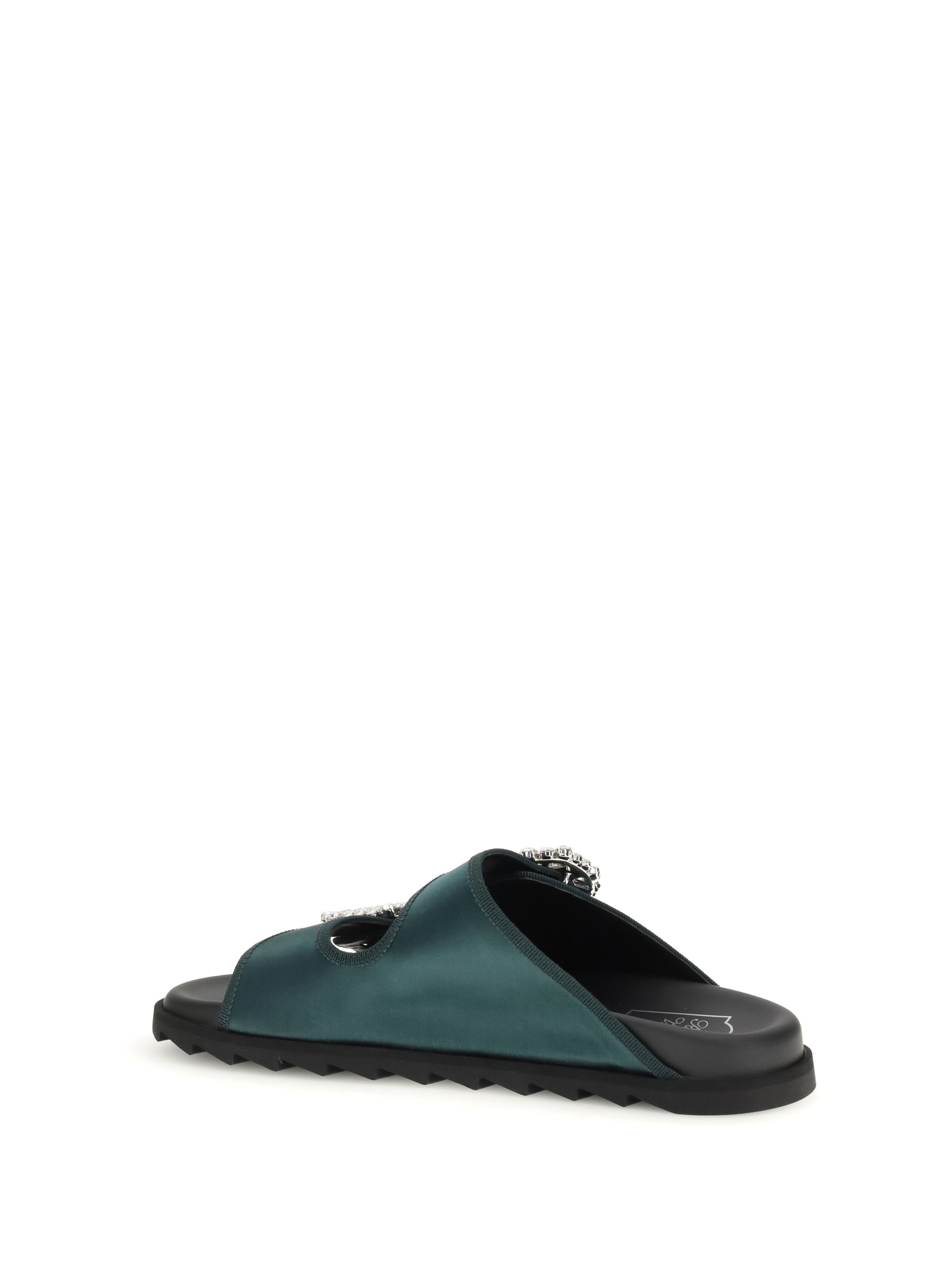 slidy viv sandals with strass