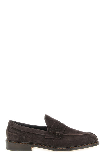 adam suede beaver loafers