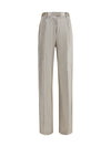 lurex pants in tweed with micro sequins and shimmering thread