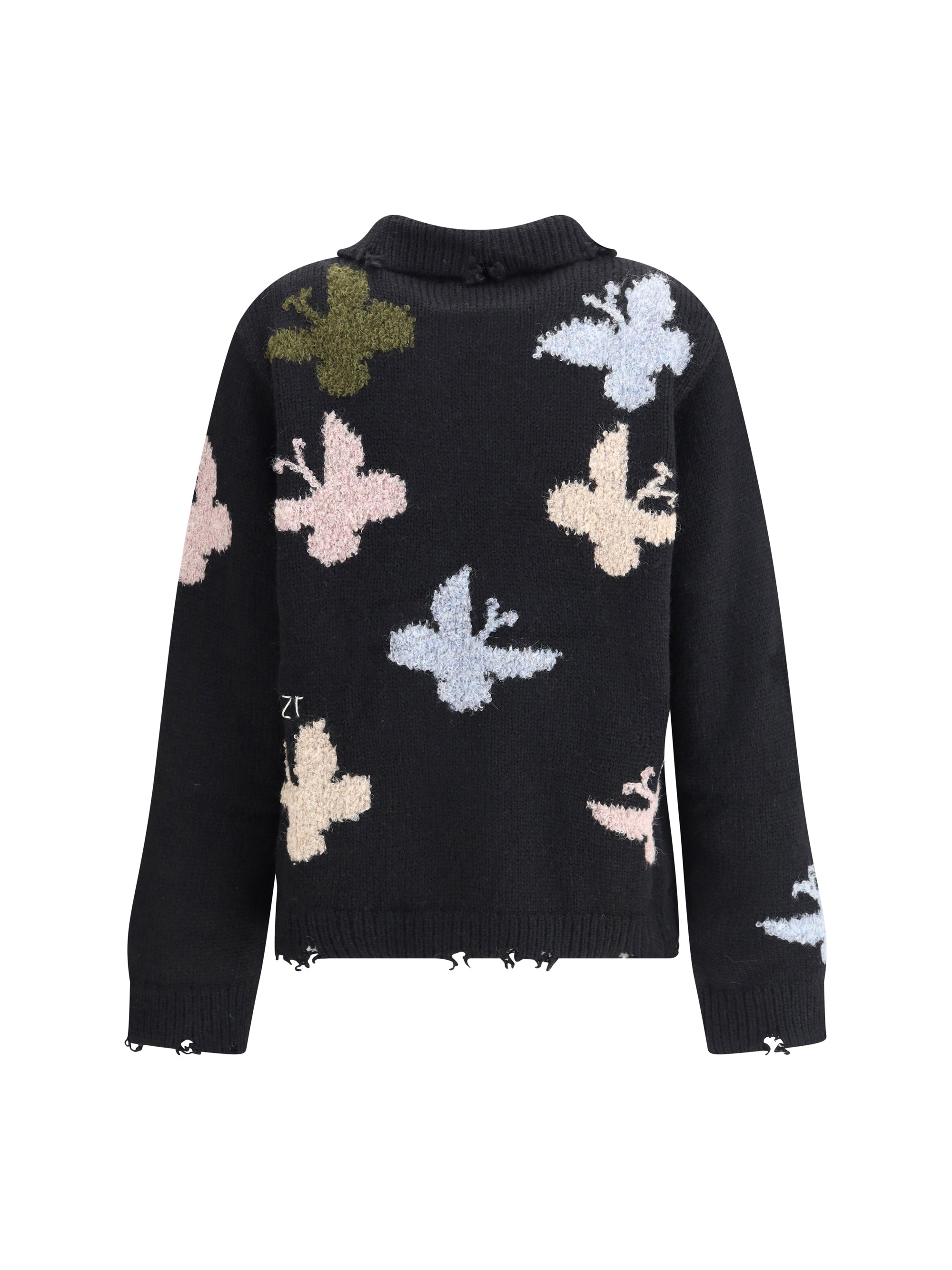 BAZISZT M bowrain sweater