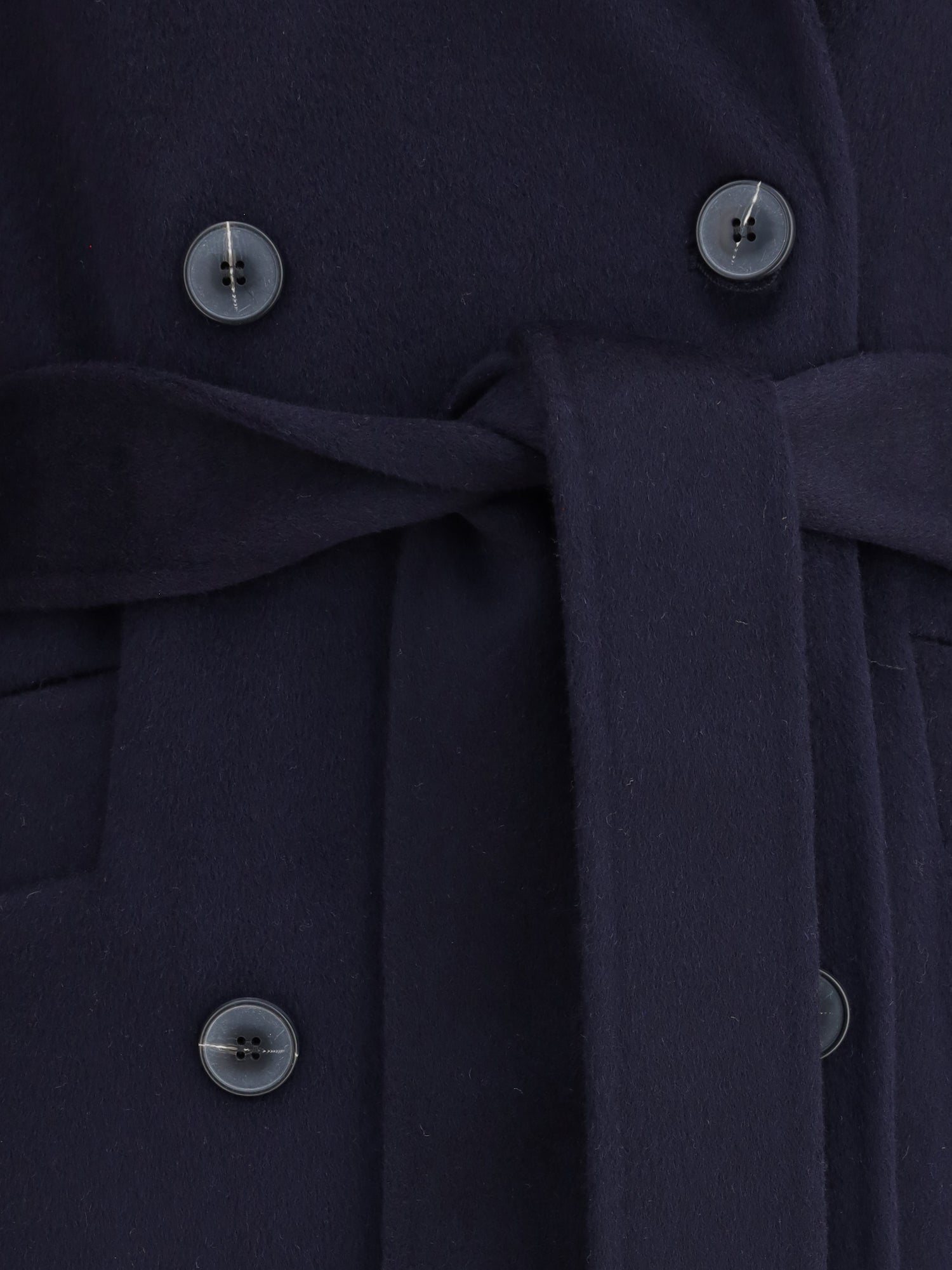 DYNAMIS STUDIO 42 double-breasted long coat