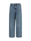 balloon jeans in denim