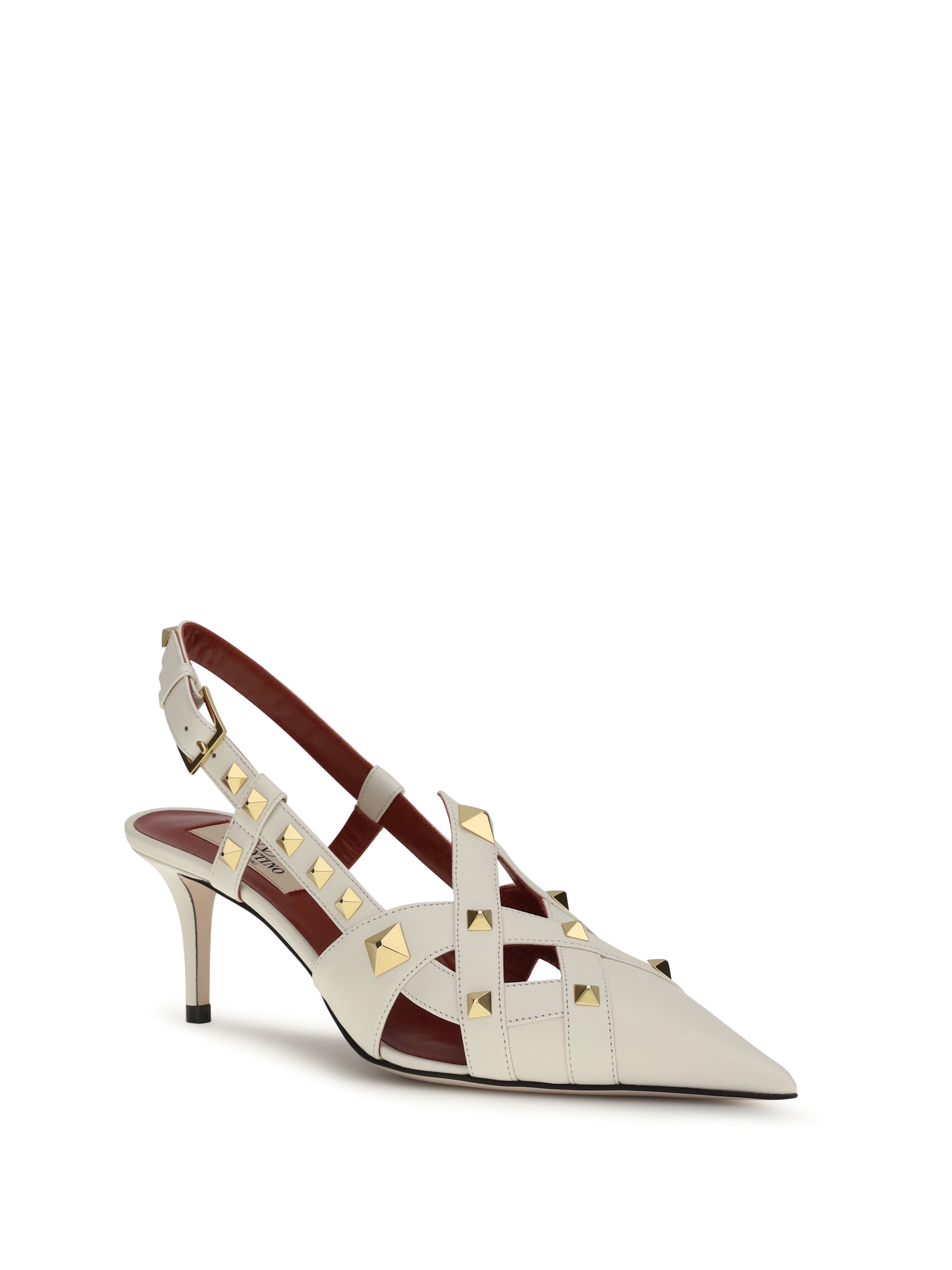 studdy slingback pumps