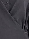draped shirt