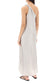 maxi one-shoulder