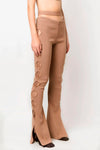 stretch knit pants