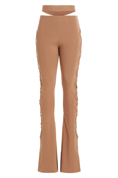 stretch knit pants