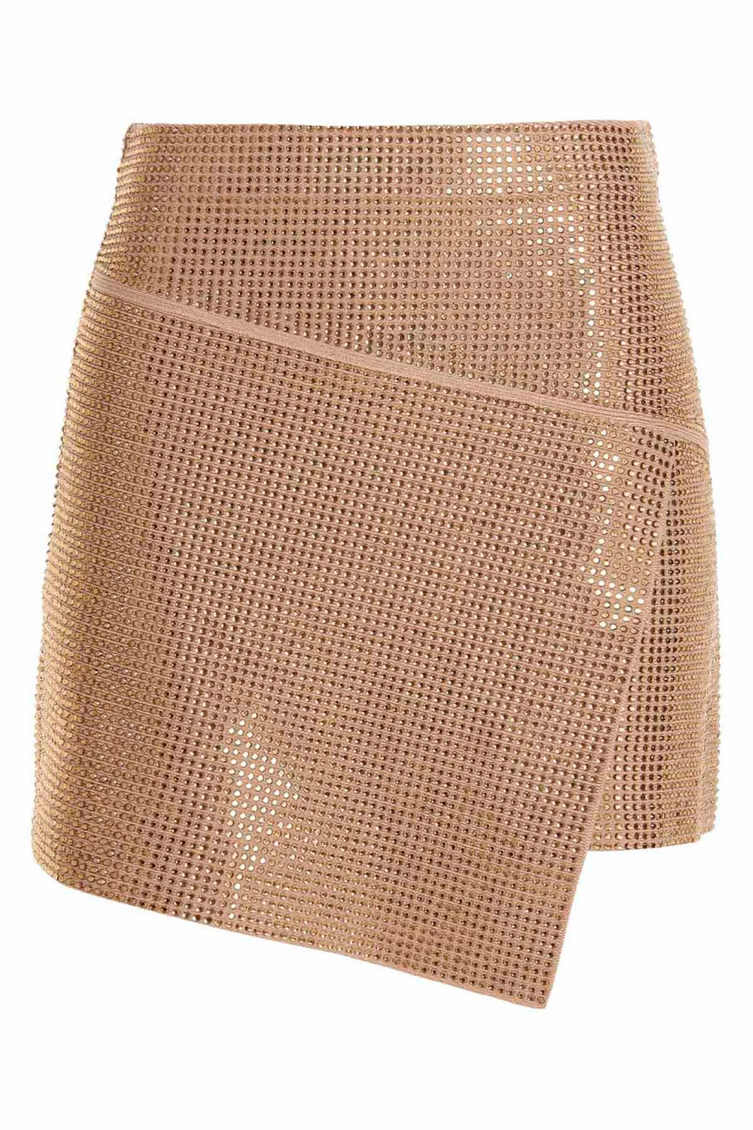 ANDREĀDAMO M short knit skirt