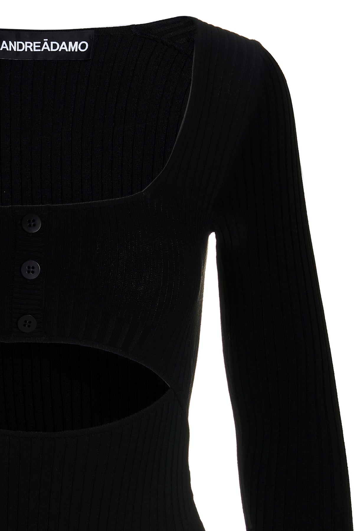 ribbed viscose high leg bodysuit
