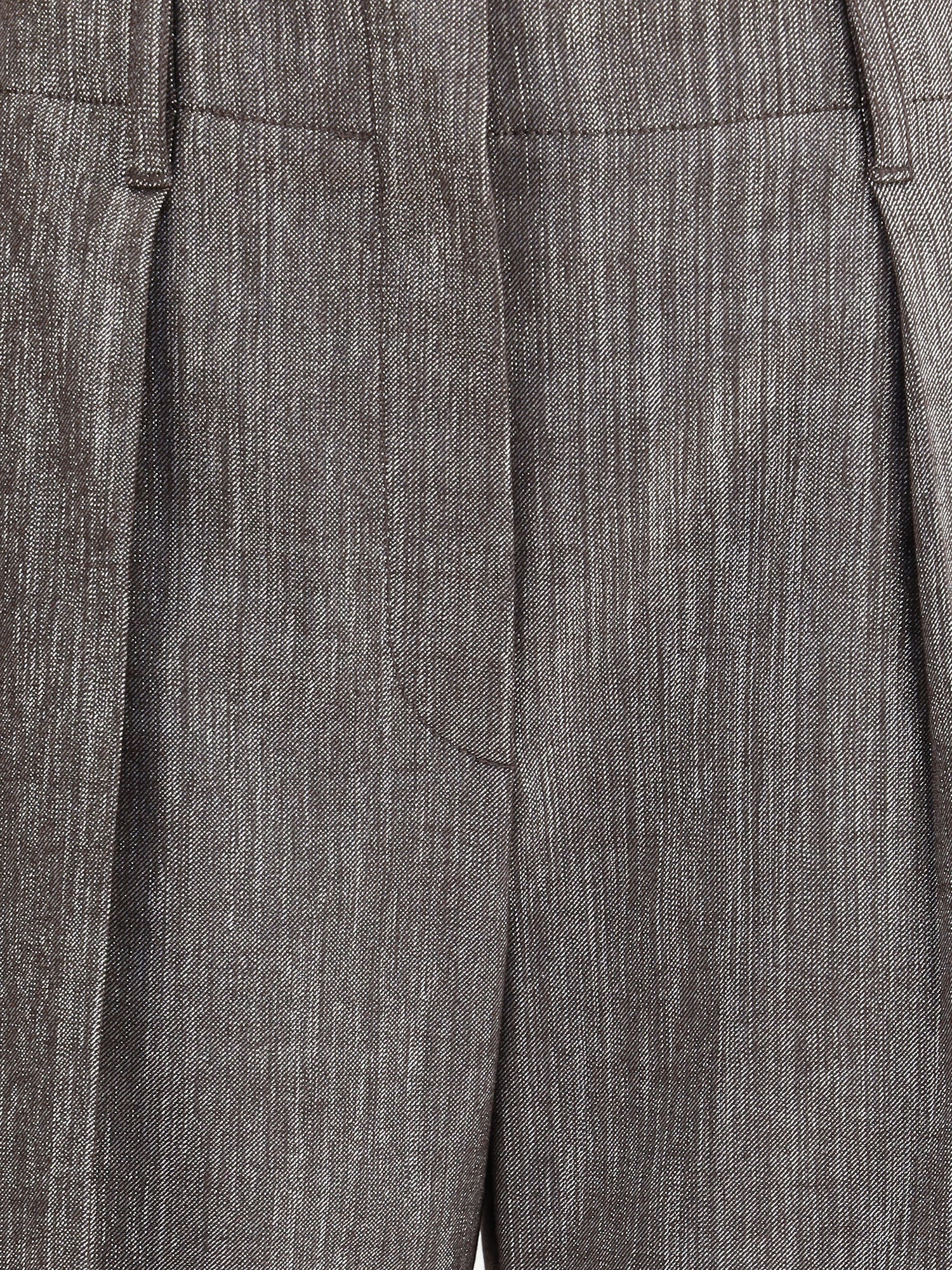 BRUNELLO CUCINELLI 40 lurex effect pants