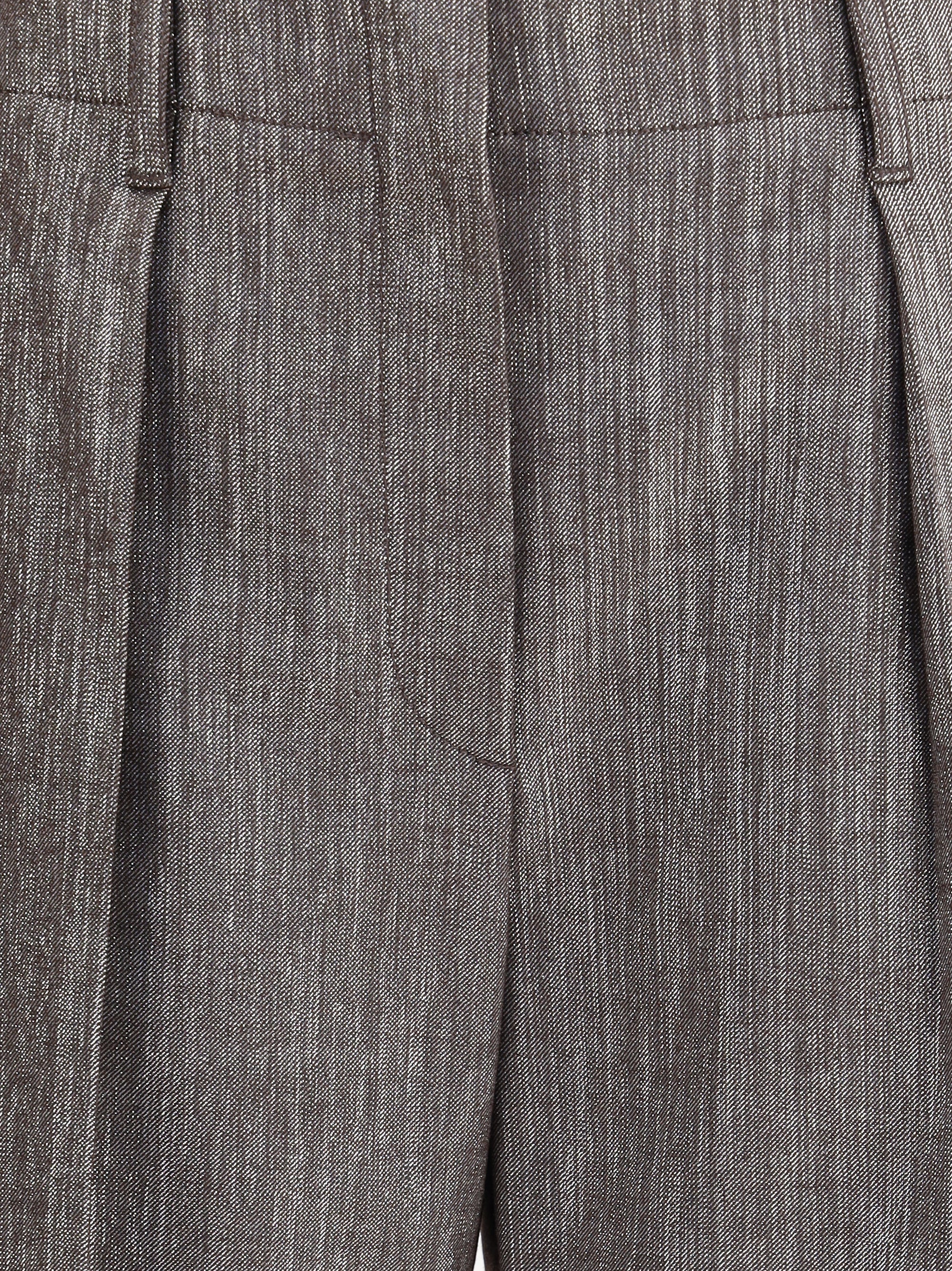 BRUNELLO CUCINELLI 40 lurex effect pants