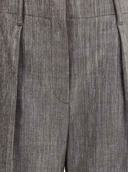BRUNELLO CUCINELLI 40 lurex effect pants