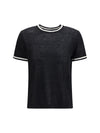 linen knit t-shirt