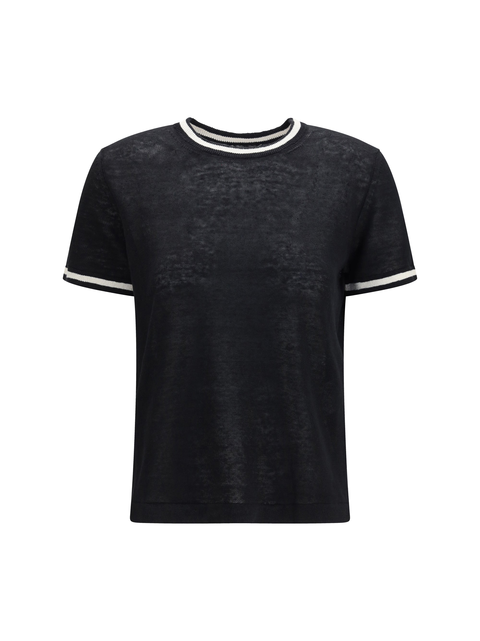 linen knit t-shirt