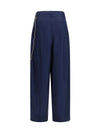phebe chain adorned wide-leg pants