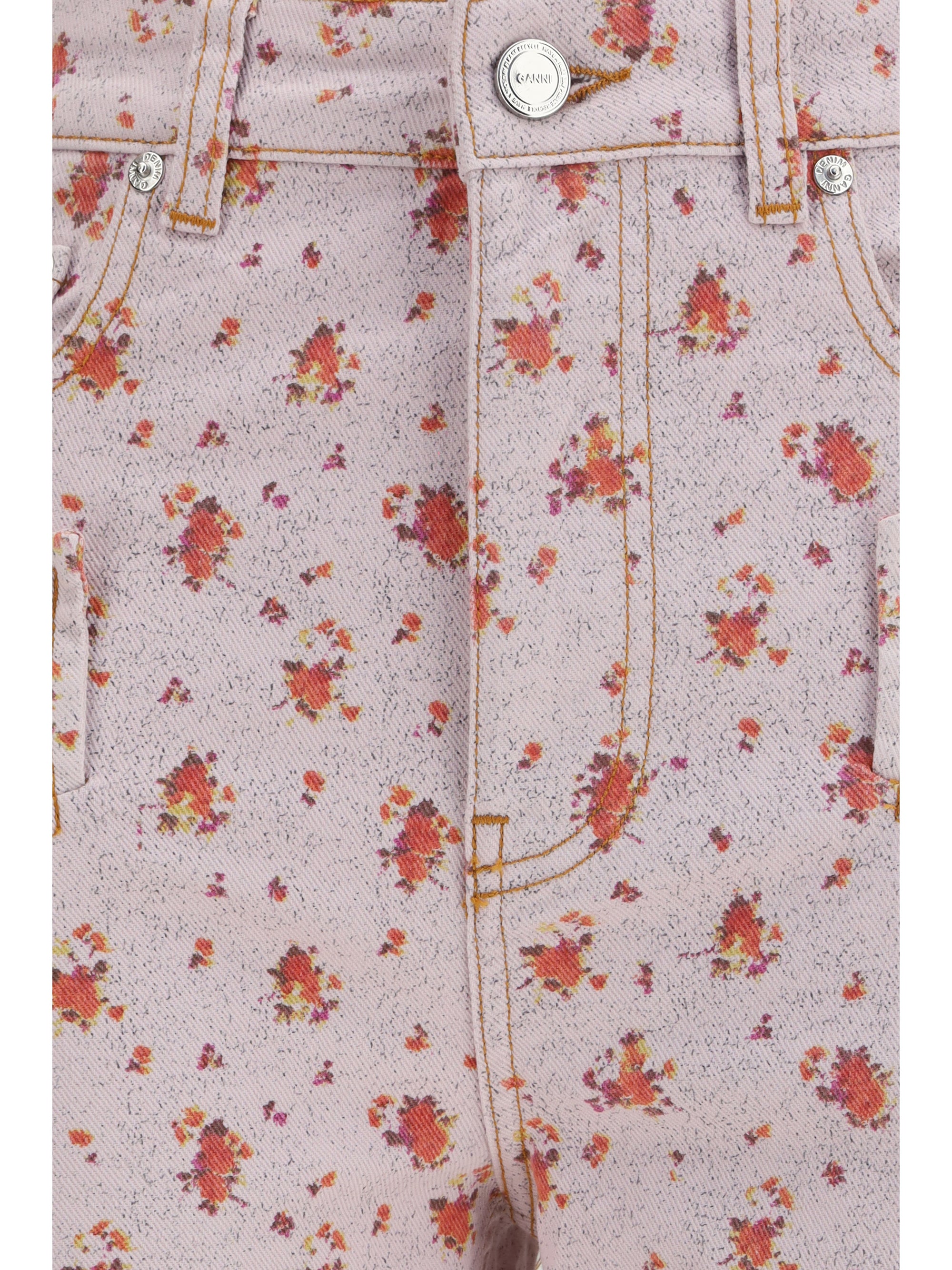 printed capri pants