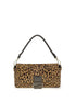 FENDI OS printed pony effect shoulder bag