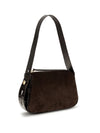 romy suede small shoulder bag