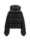 padded funnel neck jacket