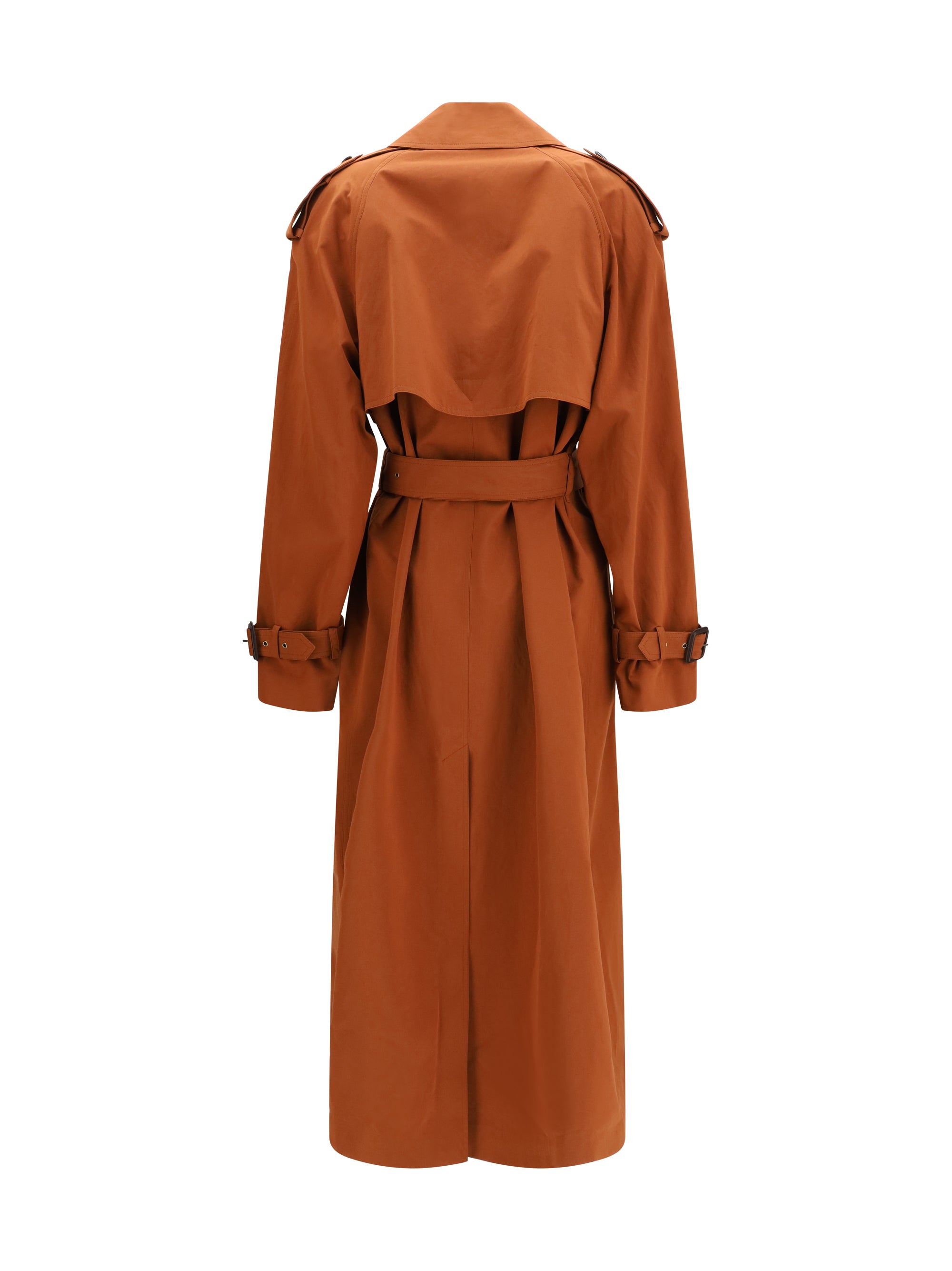 belted double-breasted coat