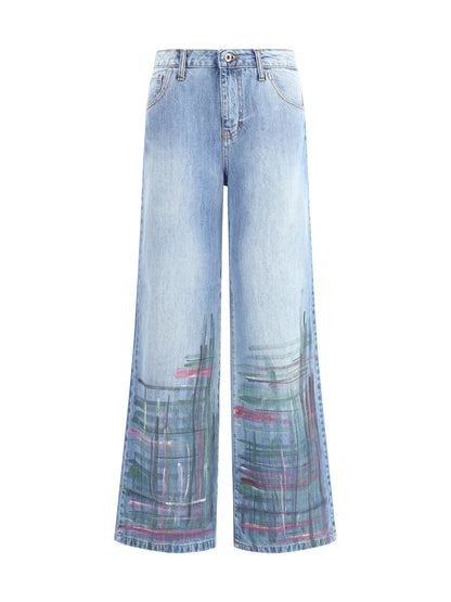 ELLA 38 wide-leg jeans 