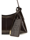 small belted sack shoulder bag