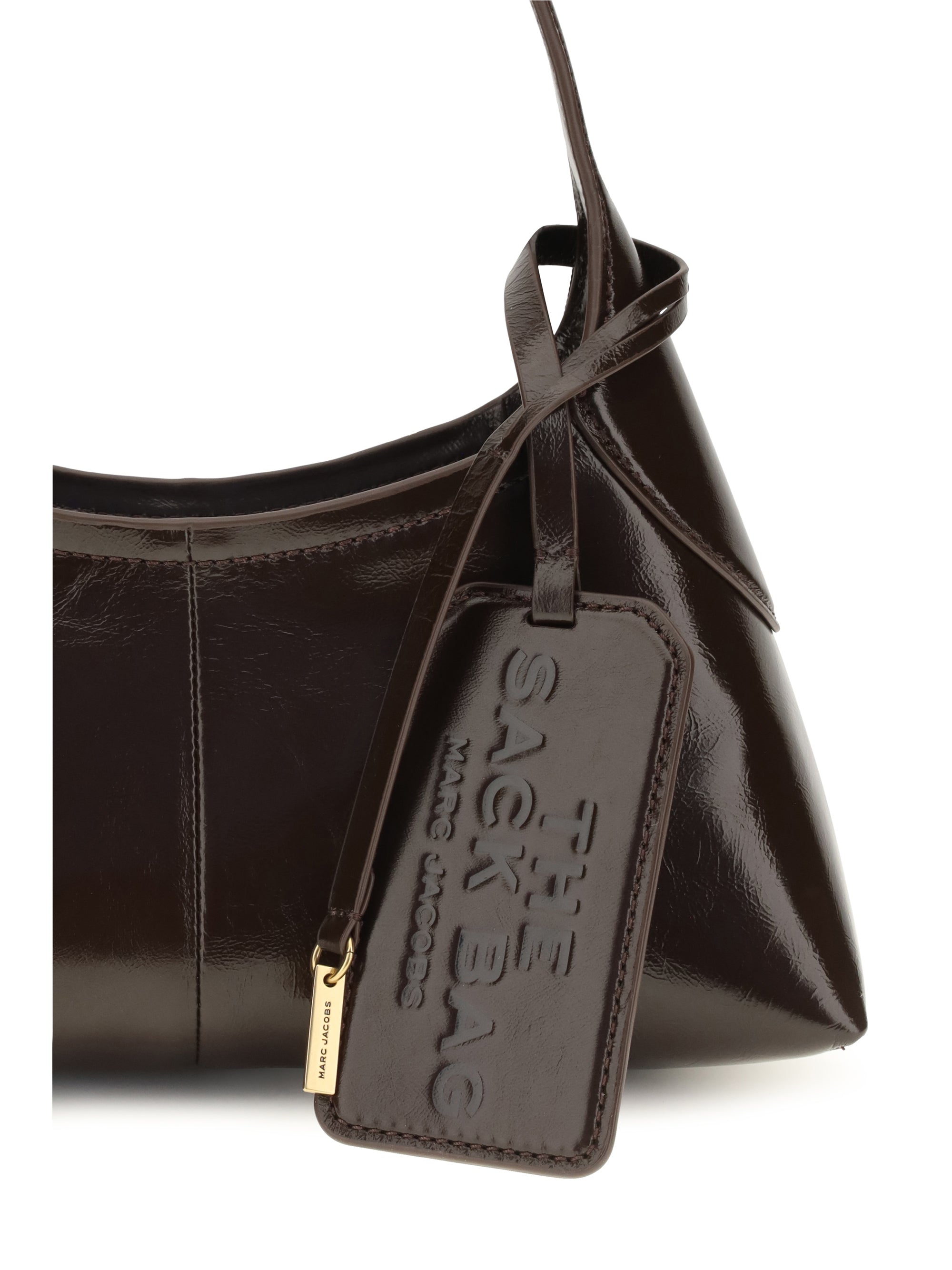 small belted sack shoulder bag