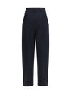 lindsay barrel wide pants gabardine