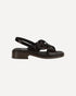 Prada Leather Sandals Brown