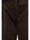 velvet tailored pants