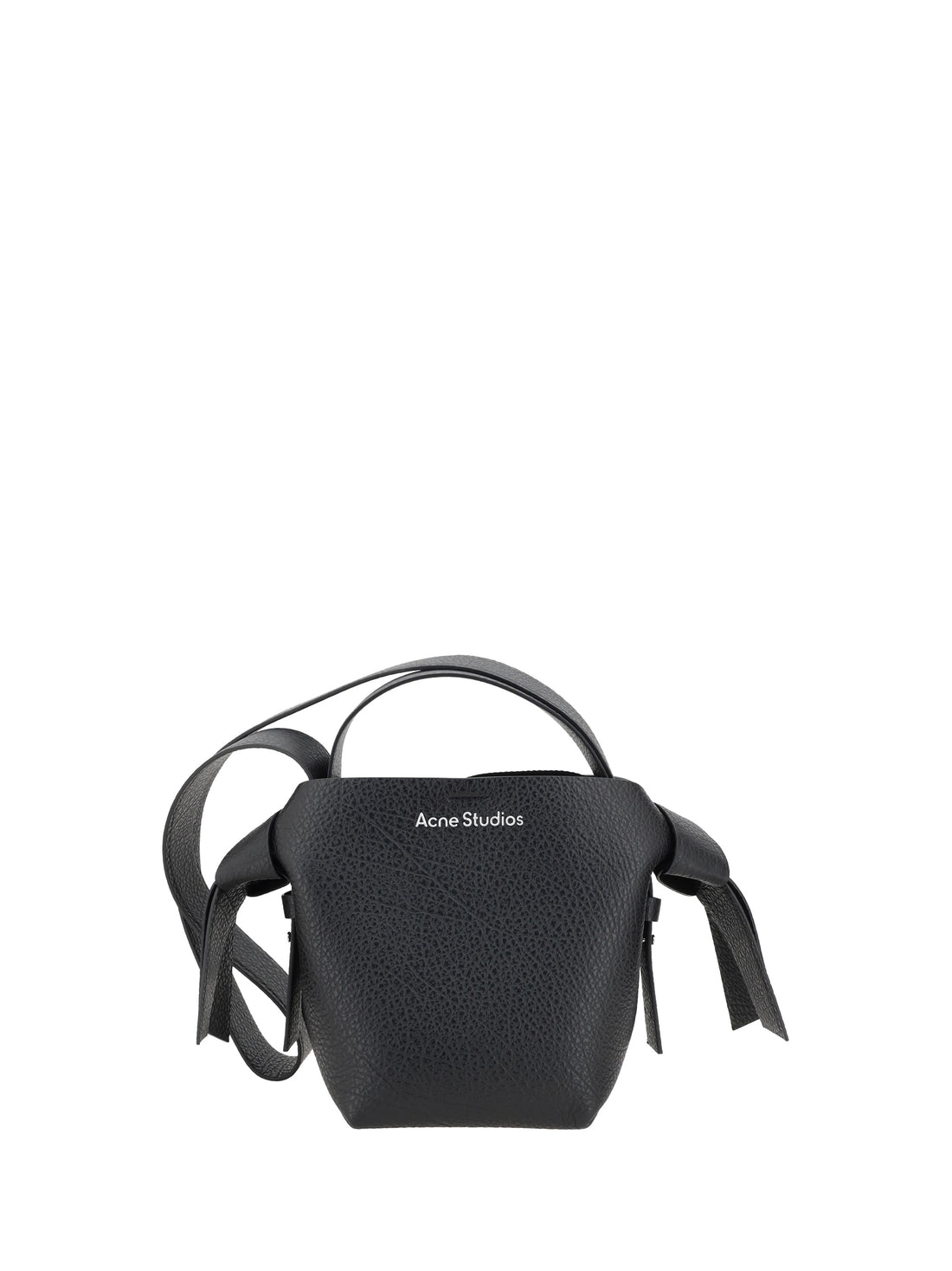 ACNE STUDIOS OS mini shoulder bag with musubi knot